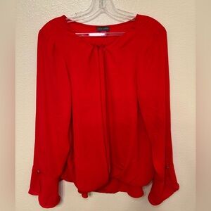 Vince Camuto Bold Red Women's Blouse
